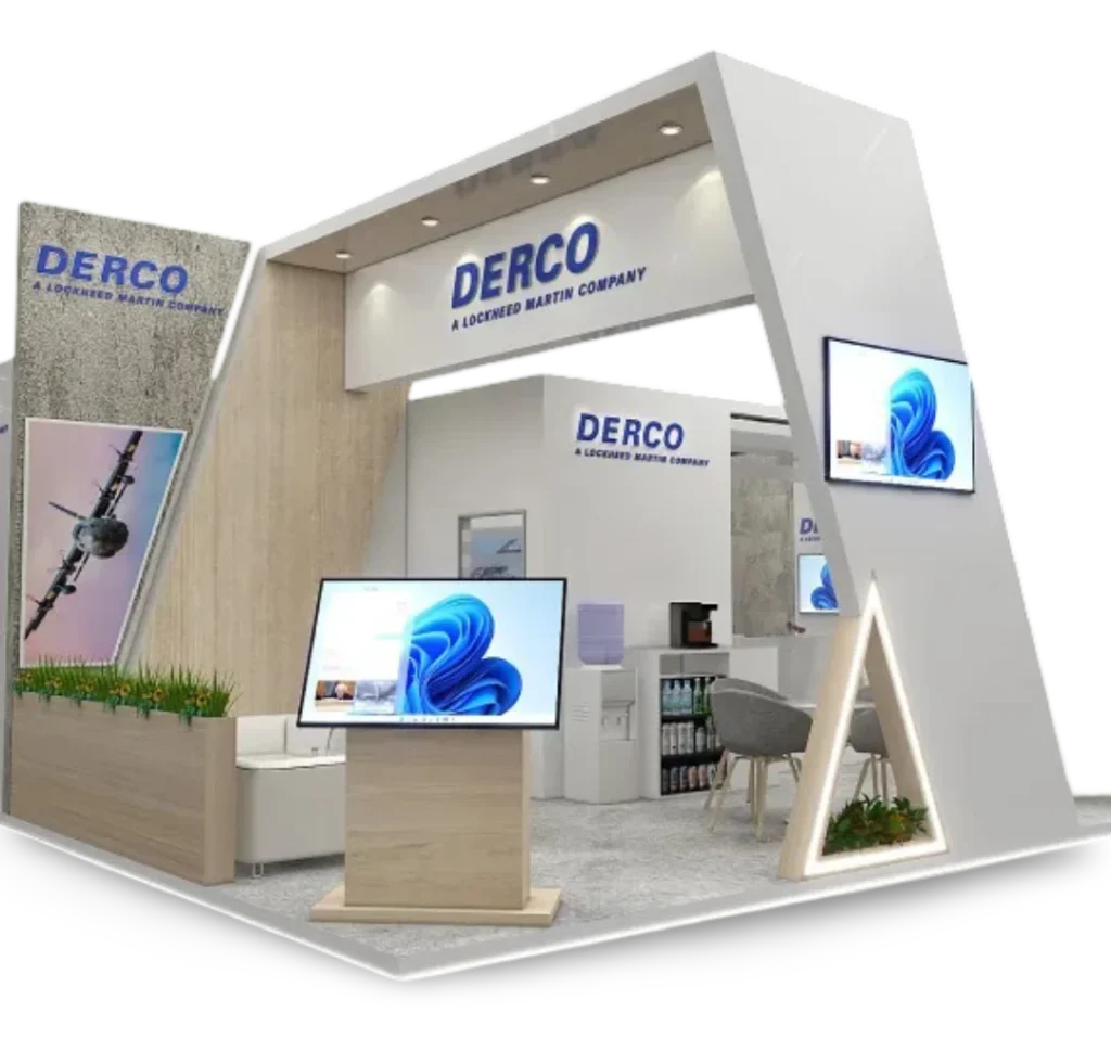Derco-3D Custom Booth